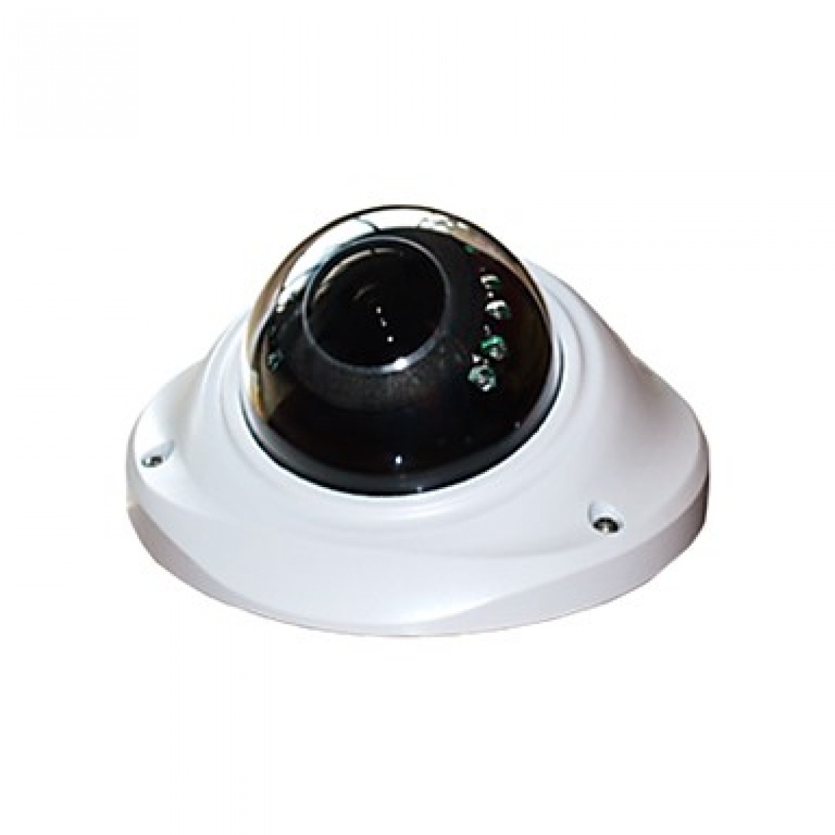 180-Degree Panoramic Full HD 1.7mm CMOSIP Dome Camera P2P 12Leds IR ...